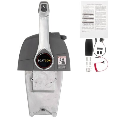 Outboard Remote Control Box Single Top Mount 5006186 w/Key For Evinrude Johnson
