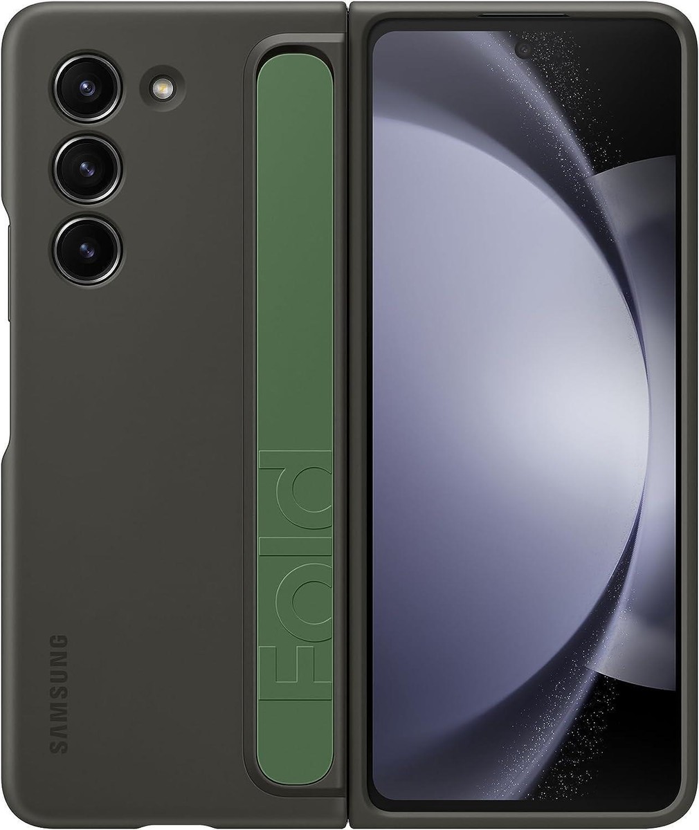 Androidケース Galaxy - Galaxy Z Fold5 Standing Case with Strap Galaxy Z Fold5 Standing Case with Strap, Sand Mobile