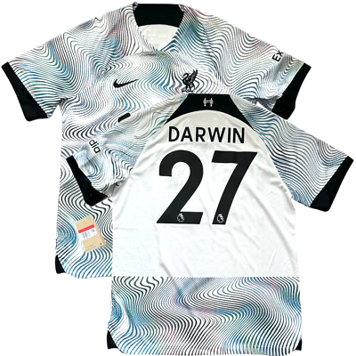 Nike Liverpool away ユニフォーム 2022/23 Liverpool Away Jersey #27 Darwin Nunez Large Nike Soccer