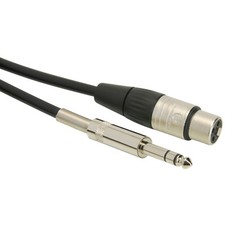 Talent PCXF01 Patch Cable XLR Female to 1/4" TRS Male 1.5 ft