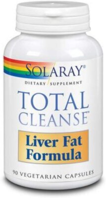 Solaray Total Cleanse Liver Fat Formula, Veg Cap (Btl-Plastic) | 90ct