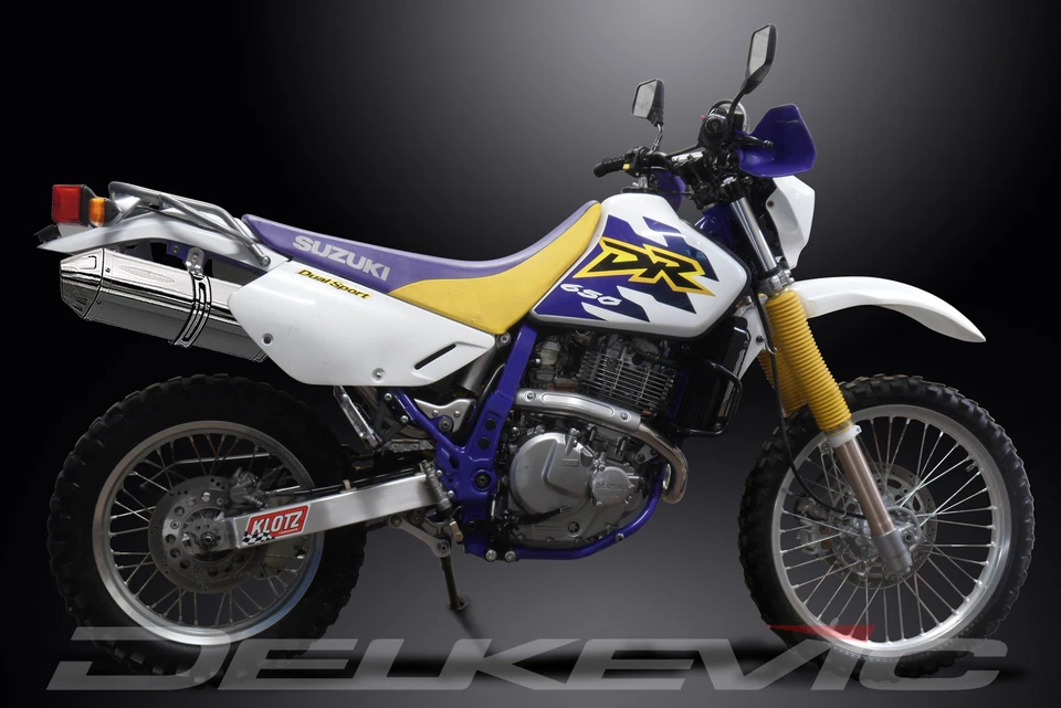 Suzuki DR650S DR650SE 96-24 13 дюймов комплект треховального глушителя из нержавеющей стали - Изображение 4 из 4
