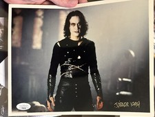 certified signed 8x10 photo JSA Coa James O Barr The Crow Brandon Lee Movie
