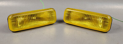 TOYOTA COROLLA 90S OLD JDM CAR FOG LIGHTS HALOGEN YELLOW | eBay