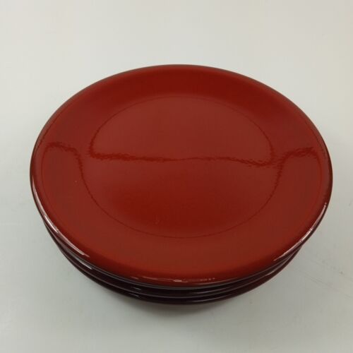 Villeroy Boch Granada Red Set 4 Bread Plates 6.5" - Picture 2 of 4