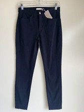 NWT 130 Peter Millar Navy Karlie Stretch Sateen Golf Pants Cropped Ankle Size 4