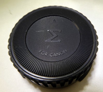 Genuine Sigma Rear FD Lens cap for Canon FD manual focus lenses