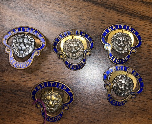 BRITISH LEGION BUTTONHOLE BADGE - Bild 1 von 6