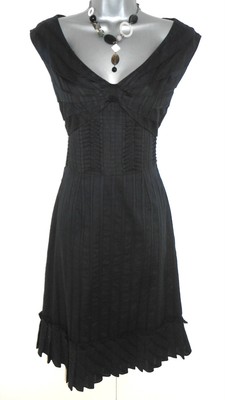 coast paris ruffle hem dress