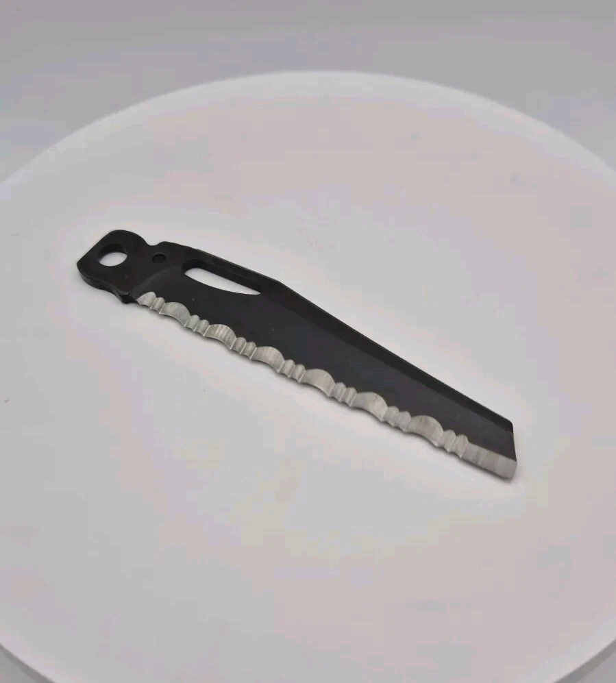 Leatherman Wave Plus - Black 420HC Serrated Knife - New Genuine Mod Part