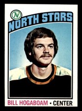 1976 Topps Hockey #73 Bill Hogaboam EX/MT *d4