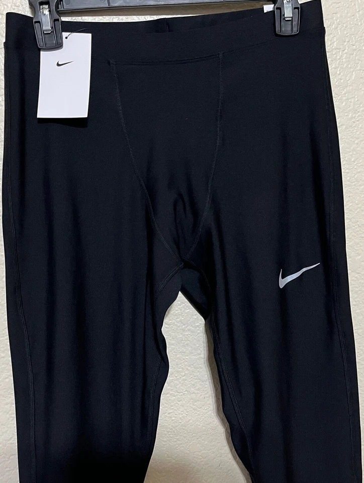 NWT Men's Nike DB4103 010 POWER RUNNING REFLECTIVE TIGHT FIT LEGGING PANT $60 - Image 3 of 4