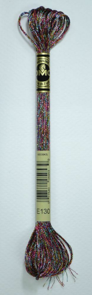 DMC Light Effects Thread E130 GEMSTONE Embroidery Floss, 8m Skein