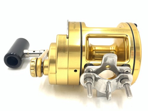 DUEL 20 MULINELLO LEGGERO Grande Gioco Leva Drag Trolling Acqua Salata Oceano Eccellente 3555 - Foto 6 di 13