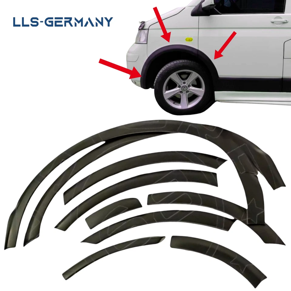 Radlaufschutz Kotflügel für VW T5 Multivan V Schutz 2003-2015 SET 10 Teilig - Bild 2 von 4