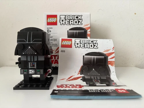 LEGO BRICKHEADZ: Darth Vader (41619) - used in good condition w/ box & manual
