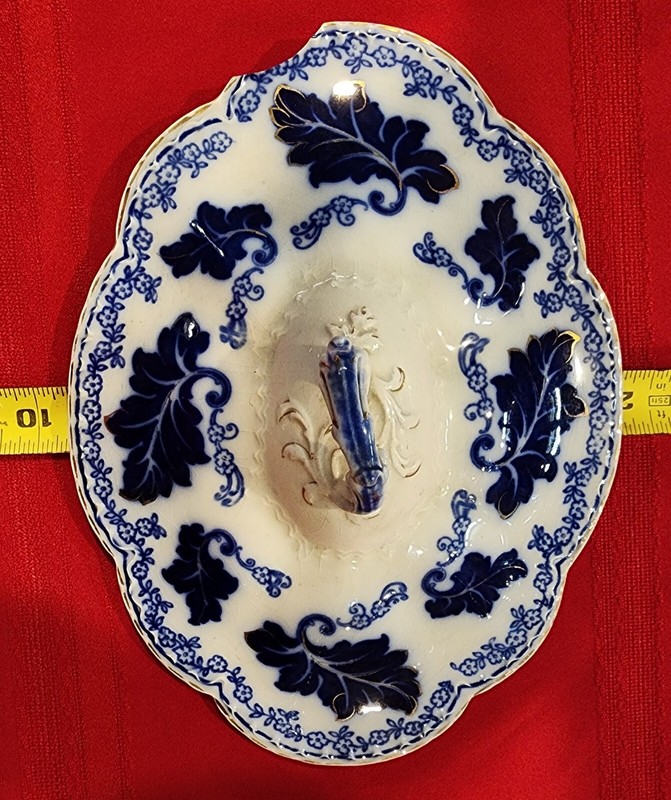 Johnson Bros Normandy Tureen  Lid (Imperfect)