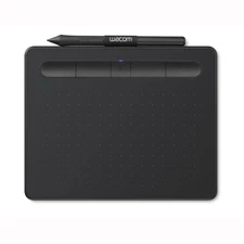 Wacom Intuos Small Wireless Graphics Tablet - Black, Certified Refurbished 