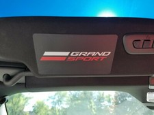 Sun Visor Warning Label Blackouts For 2014-2019 Corvette C7 Stingray Grand Sport