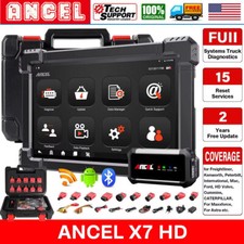 Heavy Duty Truck Scanner Semi Trucks Full System Diagnostic Tool Bidirectional Heavy Duty Truck Scanner Semi Trucks Full System Diagnostic Tool Bidirectional