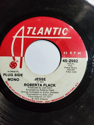 Roberta Flack - Jesse / Jesse - Atlantic - PROMO VG F82