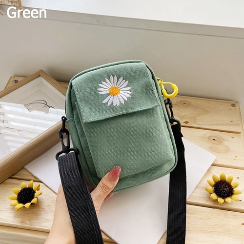 Ladies Canvas Cross Body Bag Shoulder Bags Casual Tote Messenger Bag Handbags - Picture 14 of 16