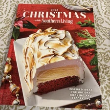 Christmas with Southern Living 2025 COOKING AND DECORATING All Color 192 Pg NEW