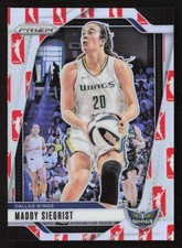 2024 Panini Prizm WNBA #94 Maddy Siegrist WNBA Logo Prizm SP
