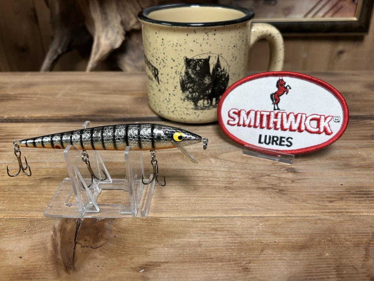 Leurre Smithwick Spoonbill Rogue Gris/Noir - Crankbait Pour Brochet Et Perche