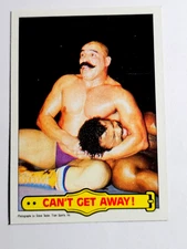 TOPPS WWF 1985 #51 IRON SHEIK "Cant Get Away" NM- MINT