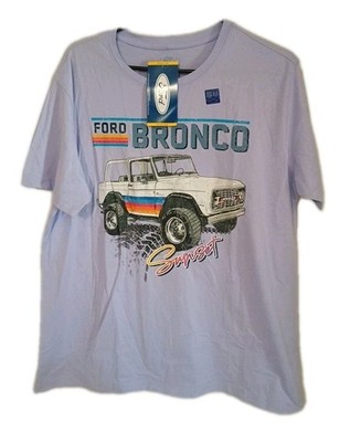 Official Ford Bronco  'Sunset'  Purple   T Shirt  Size S Small Fits Loose.  (33
