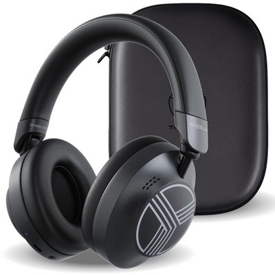 TREBLAB Z7-Pro Hybrid Active ANC Over-Ear Bluetooth Headphones for Work, Trav...
