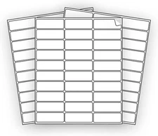 600 EcoSwift Shipping Labels 2 5/8 x 1 inches Mailing 2.625 x 1 inch, White 