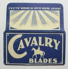 Vintage Razor Blade  CAVALRY - One Wrapped Blade