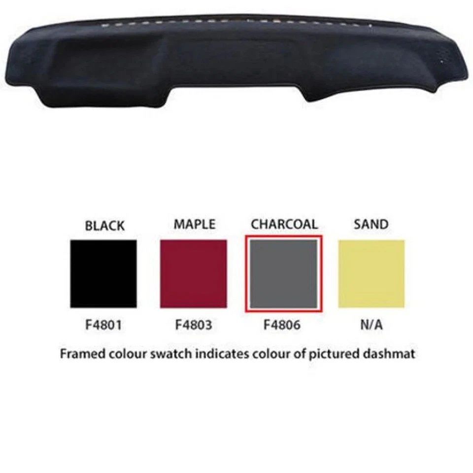 Sunland Dashmat fits FORD ECONOVAN (E2000/E2501/JH - 9/99 to 12/05) - Charcoal - image 2 of 4