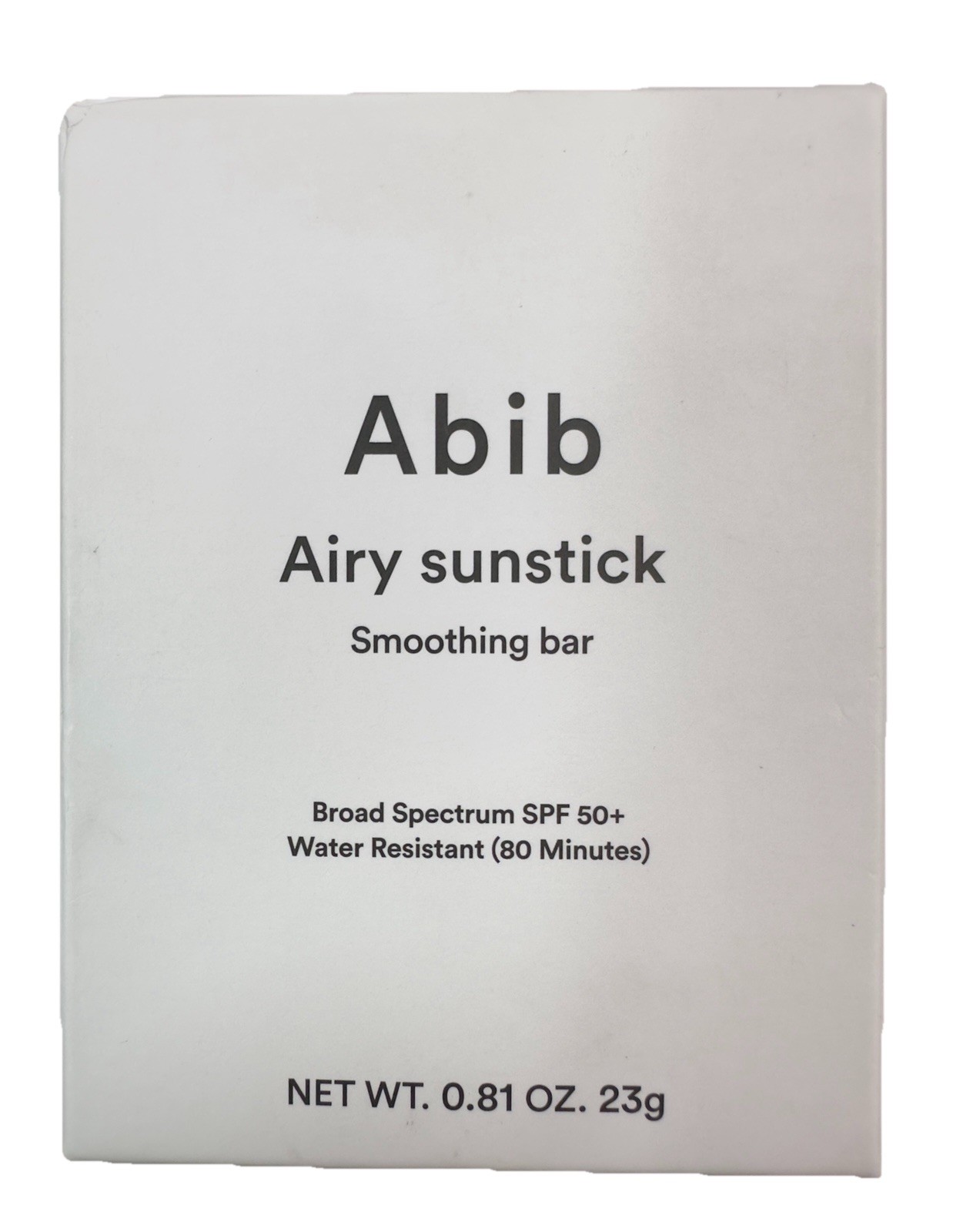 ABIB Airy Sunstick Smoothing Bar SPF 50+ 23g Exp 04/2027