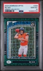 2024 PANINI DONRUSS OPTIC GREEN VELOCITY #209 BO NIX ROOKIE RC PSA 10