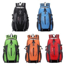 Large Waterproof Backpack 40L Hiking Camping Outdoor Travel Rucksack School Bag