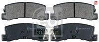Febi Bilstein 16580 Bremsbelagsatz FüR Scheibenbremse Bremsbelagsatz