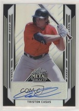 2021 Leaf Metal Draft Black Rainbow 5/15 Triston Casas #BA-TC1 Auto uk2