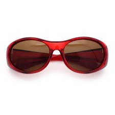 Toddler/Small Kids 47mm Fit Over OTG Polarized Sunglasses Red