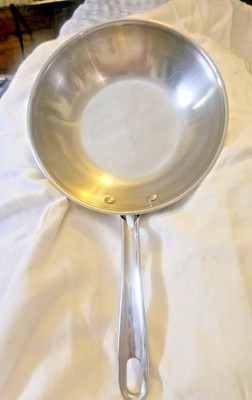 Emeril All Clad Copper Core Frying Saute Pan Skillet Stainless Steel 8 inch