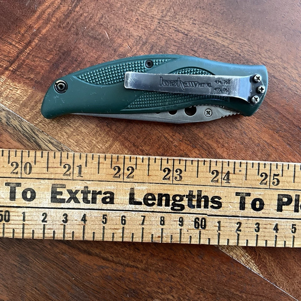 Kershaw Ken Onion Rare 1540G Blizzard Manual Knife EDC - Image 4 of 4