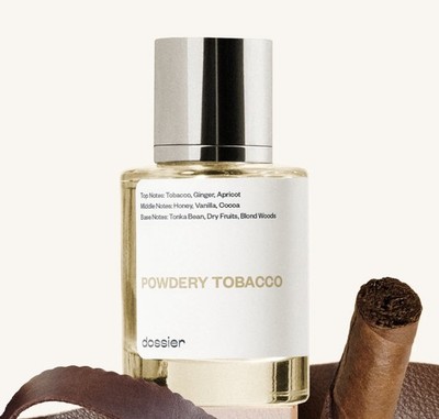 powdery tobacco cologne Dossier Powdery Tobacco Eau de Parfum Spray 1.7 Oz Cologne NEW * UNISEX