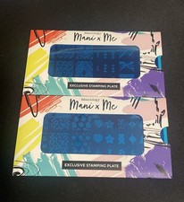 MANIOLOGY Gingerbread House Plates 2 Nail Stamping Plates MxM139 And MxM140