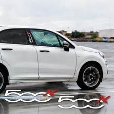 Adesivi Sticker montanti laterali Compatibili con Fiat 500X auto tuning sport