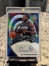 2019-20 Panini Spectra Al-Farouq Aminu Radiant Meta Prizm Auto /25 SSP