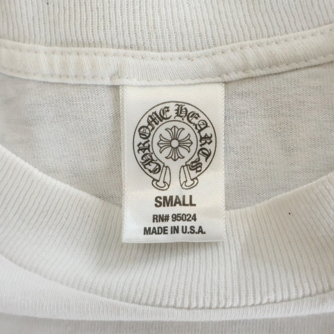 Chrome Hearts Old Dagger S Tee Back Print Short Sleeve T-shirt White Used 3bf056 thumbnail 7