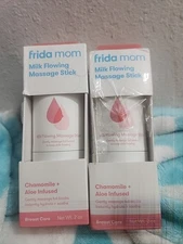 2 X Frida Mom Milk Flowing Massage Stick for Breastfeeding and Nursing READ!   