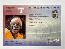 2017 Panini Prestige Football N.O. Saints Alvin Kamara RC! NFL Passport No. 11
